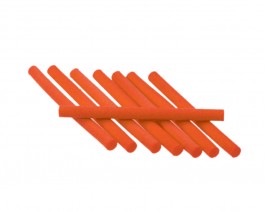 Foam Cylinders, Orange, 2.8 mm